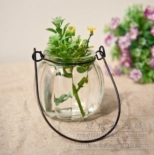 玻璃杯日式南瓜玻璃小挂瓶 铁圈玻璃南瓜瓶 吊花瓶 水培花器 吊瓶在类目 餐饮具, 杯子/水杯/水壶, 摇摇杯中 - 来自Buy2taobao.com提供专业的淘宝代购服务
