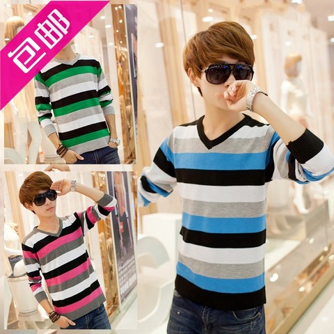 热销<em>森马</em> 2013秋冬装<em>韩版男士毛衣</em>男针织衫套