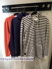 Толстовка 休闲男士卫衣帽衫套头hm代购香港专柜正品2013logg春款卫衣 H&M