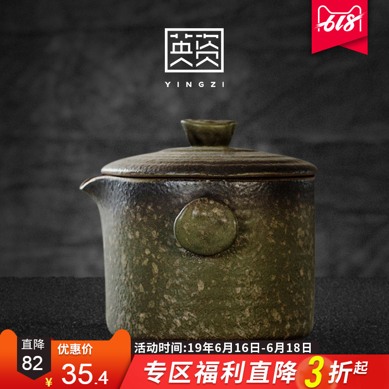 快客杯一壶三杯粗陶套杯陶瓷功夫茶具套装收纳便携式整套旅行办公在类目 餐饮具, 茶具, 功夫茶具中 - 来自Buy2taobao.com提供专业的淘宝代购服务