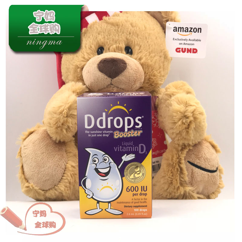 Ddrops vitamin Infants children baby baby newborn Calcium supplement d3 Drops vd 600iuin the Milk powder/Food supplement/Nourishment/Snacks , Infant nutrition , Vitamins category - from Buy2taobao.com to provide professional Taobao agent buy service