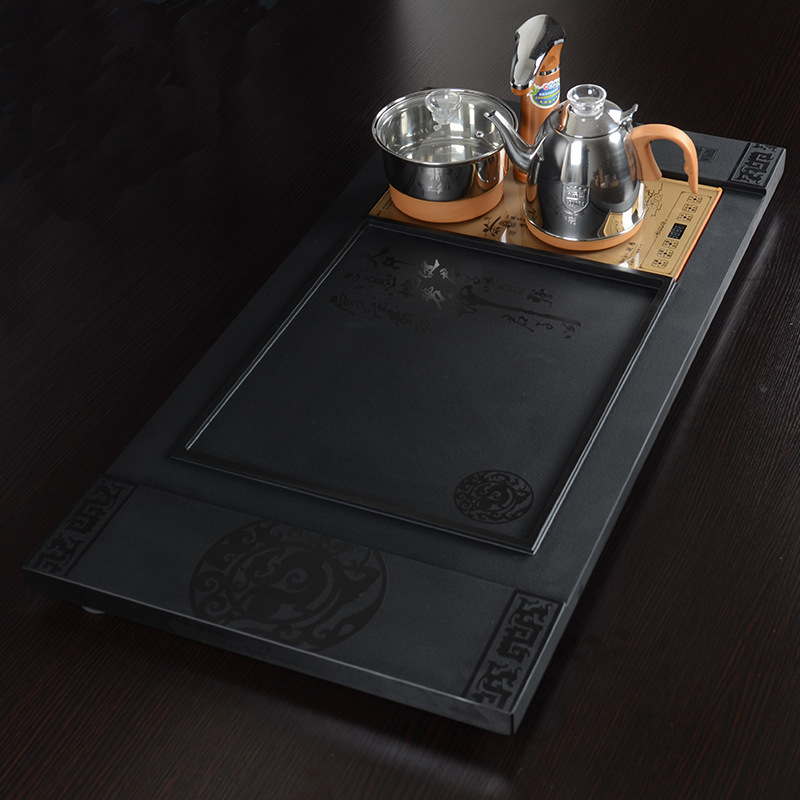 Block Hidden Dragon Black stone tea tray tea set suit Four golden fully automatic Sheung Shui An electric appliancein the Tableware , Tea set , Tea tray category - from Buy2taobao.com to provide professional Taobao agent buy service