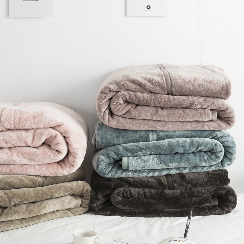 Japanese Levin Law thickening Blanket Autumn and winter Solid leisure time Simplicity Blanket Office keep warm blanket Sofa blanketin the Bedclothes , Leisure blanket/Woolen blanket/Carpet category - from Buy2taobao.com to provide professional Taobao agent buy service