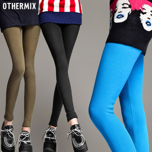  体验七格格显瘦保暖修身加绒加厚女士打底裤12MT024004F