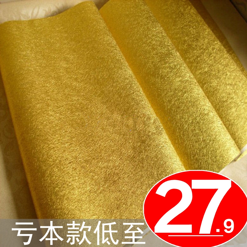 Gold foil golden wallpaper Plain colour wallpaper suspended ceiling engineering wire drawing hotel KTV a living room television Backdrop wallpaperin the Decoration main material , Wallpaper , PVC Wallpaper category - from Buy2taobao.com to provide professional Taobao agent buy service