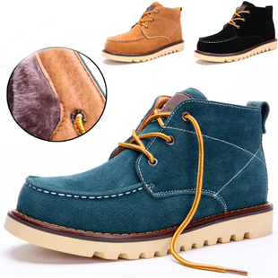  潮流冬季男鞋 男士棉鞋 马丁靴 雪地鞋 保暖鞋 男靴子低筒 雪地靴