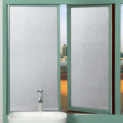 免胶玻璃贴纸窗户贴纸办公室防窥磨砂纸卫生间透光不透明自粘贴纸