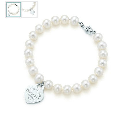 正品代购Tiffany Beads 蒂芙尼珍珠纯银手链 7-8mm珠 正品代购Tiffany Beads 蒂芙尼珍珠纯银手链 7-8mm珠