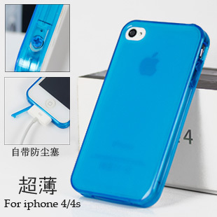  正品清水套 iphone4s手机壳  苹果4代手机套保护套硅胶套保护外壳
