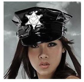警察帽性感制服必黑色漆皮备百搭黑色皮帽子女警帽子空姐帽八角帽在类目 女装/女士精品, 套装/学生校服/工作制服, 其它套装中 - 来自Buy2taobao.com提供专业的淘宝代购服务