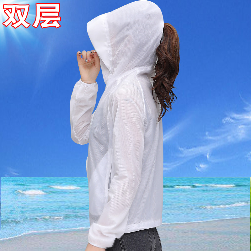 防晒衣女短款2019夏季新款韩版百搭学生宽松运动长袖连帽沙滩服bf在类目 女装/女士精品, 短外套中 - 来自Buy2taobao.com提供专业的淘宝代购服务