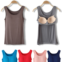 bra-t<em>背心</em>免<em>穿文胸</em>吊带自带罩杯垫<em>运动背心</em>一体