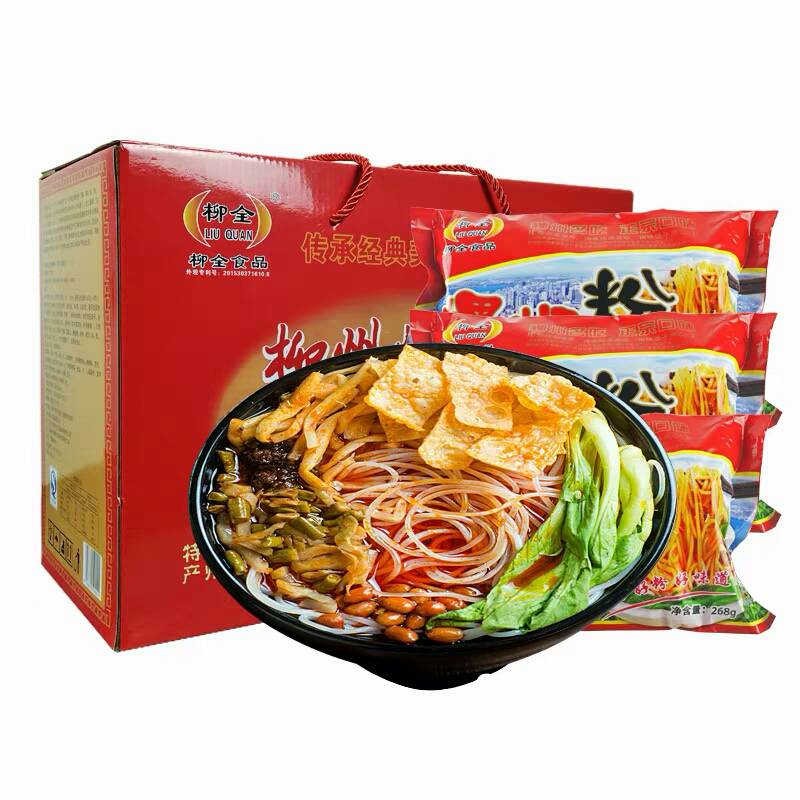 螺蛳粉正宗柳州柳全螺蛳粉268g*10袋礼盒装广西特产小吃方便米螺在类目 粮油米面/南北干货/调味品, 方便速食, 方便面/粉丝/米线中 - 来自Buy2taobao.com提供专业的淘宝代购服务