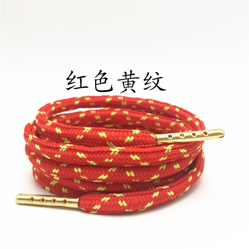 金色金属头红色黄纹交叉鞋带半圆椭圆形80100 120 140 160 CM包邮在类目 服饰配件/皮带/帽子/围巾, 鞋包/皮带配件, 鞋子配件, 鞋带中 - 来自Buy2taobao.com提供专业的淘宝代购服务