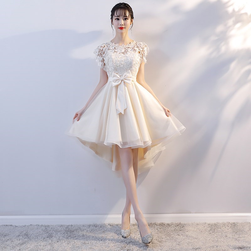 伴娘服2018新款洋装短款聚会派对2017宴会小礼服裙端庄大气夏季女|ruв категории Женская одежда, Cвадебные платья, платье/вечернее платье - от Buy2taobao.com для оказания профессиональной услуги покупки агента Taobao
