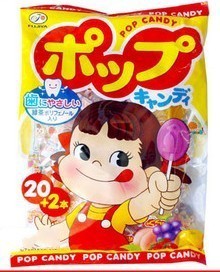  防蛀牙！日本原装不二家茶多酚护齿棒棒糖138克（20+2支）