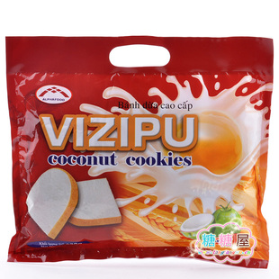  越南特产 CIZIPU一品椰丝饼干 和巧克力面包干一样好吃230{258}g