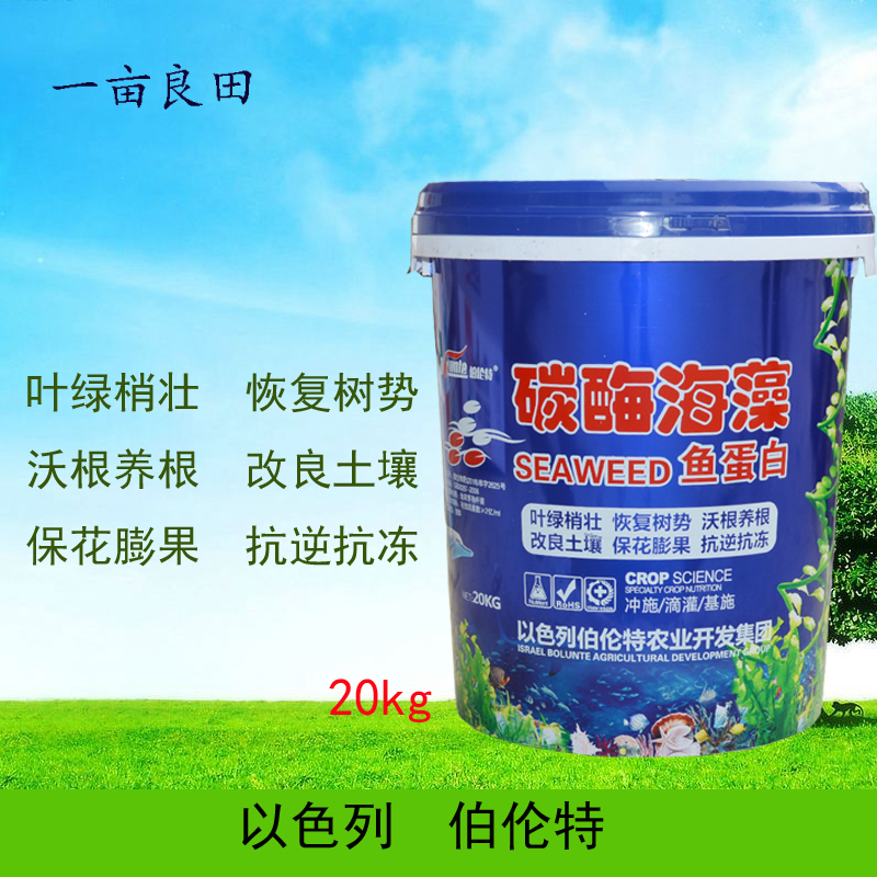 农资海藻鱼蛋白叶面肥通用微量元素水溶化肥料冲施肥桶装绿叶促花在类目 农用物资, 肥料, 新型肥料中 - 来自Buy2taobao.com提供专业的淘宝代购服务