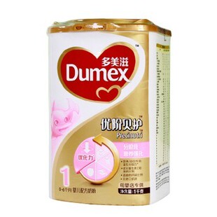  Dumex 多美滋金装优阶贝护婴儿配方奶粉1段0-6个月1000g