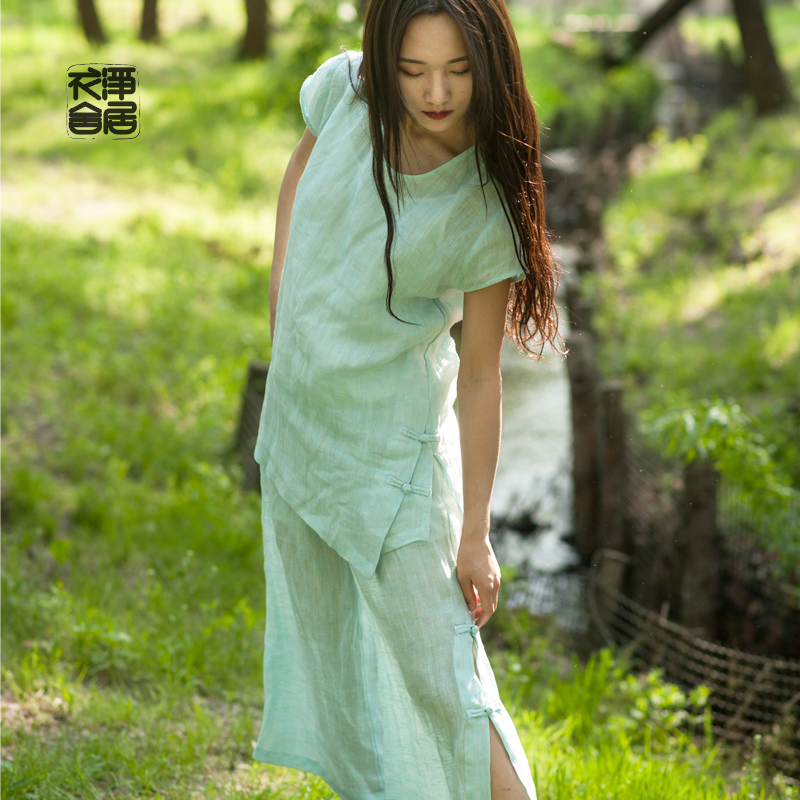 净居衣舍茶人服禅修服瑜伽服民族服饰 女款连衣裙在类目 女装/女士精品, 连衣裙中 - 来自Buy2taobao.com提供专业的淘宝代购服务
