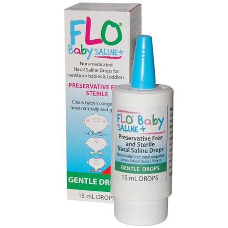 特价德国FLO婴儿宝宝感冒盐水滴鼻液 通鼻剂