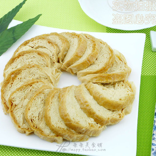  江南美食 中华老字号穆桂英 素食斋菜 白斩鸡 豆腐皮卷 健康熟食