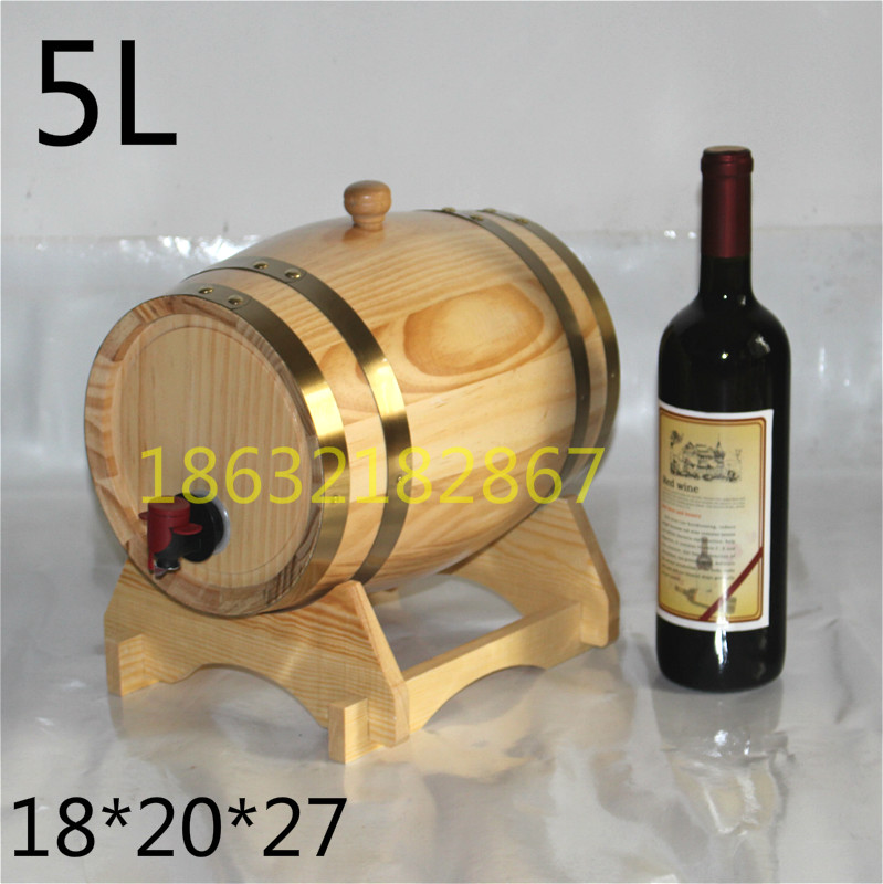 木酒桶葡萄酒桶红酒桶存酒桶有内胆酒桶 保鲜 木酒桶5L 10斤在类目 餐饮具, 酒壶/酒杯/酒具, 橡木酒具中 - 来自Buy2taobao.com提供专业的淘宝代购服务