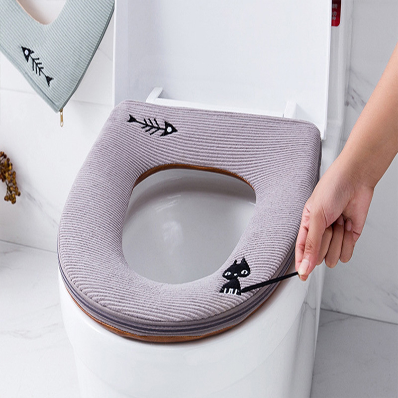 household waterproof Antibacterial Cartoon lovely Toilet mat Seat cushion Ferrule winter European style Luxurious currency Zipin the Family/Personal Cleaning Tools , Sanitary appliances/Bathroom accessories , Toilet sets/Toilet seat category - from Buy2taobao.com to provide professional Taobao agent buy service