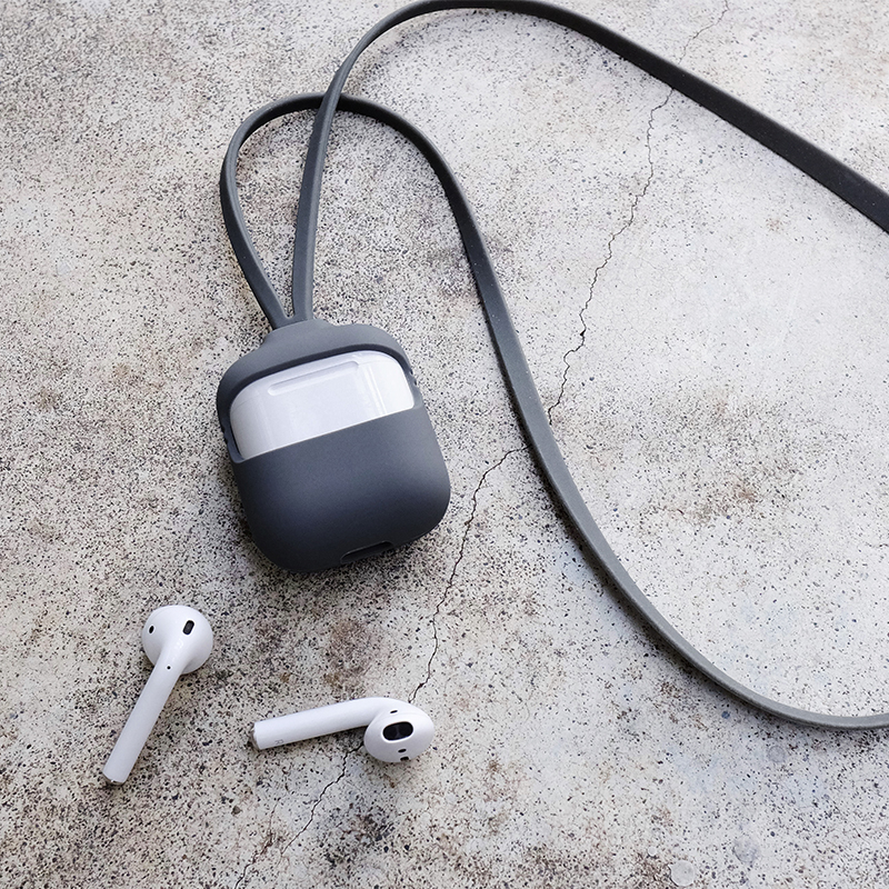 尾巴良品|台湾Lead Trend苹果AirPods 2保护套挂绳防丢防摔硅胶套|msdalam kategori Aksesori Digital 3C, MP3/Aksesori MP4, Aksesori fon kepala - dari Buy2taobao.com untuk memberikan perkhidmatan ejen Taobao profesional membeli