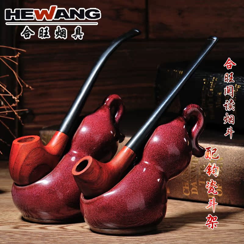 合旺煙具黑檀木煙鬥閱讀煙鬥煙絲3mm濾芯過濾手工實木煙鬥男士煙在類目 ZIPPO/瑞士軍刀/眼鏡, 煙具, 菸斗中 - 來自Buy2taobao.com提供專業的淘寶代購服務