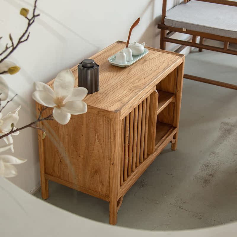 Old Elm Paint Side cabinet Cabinet solid wood Lockers Storage cabinet Simplicity Boiling water Tea cabinet Make tea Side cabinetin the Residential furniture , Cabinet , Sideboard category - from Buy2taobao.com to provide professional Taobao agent buy service
