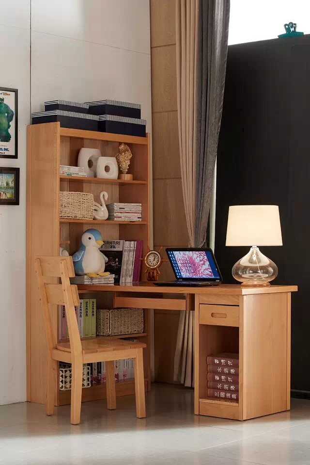 Brothers brand Delivery Beech wood Corner Desk Desks Bookcase The computer table Beyond oak 039in the Residential furniture , Tables , Computer Desk category - from Buy2taobao.com to provide professional Taobao agent buy service