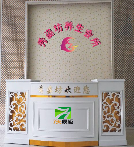 Cashier goods shelves European style Paint Reception Bar counter Beauty Desk couture The reception deskin the Business/Office Furniture , Supermarket Furniture , Cashier category - from Buy2taobao.com to provide professional Taobao agent buy service