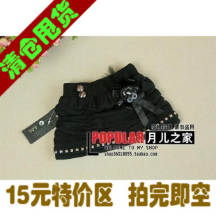  新款韩版秋款儿童短裙加厚秋冬超短裙女童呢子短裙m276