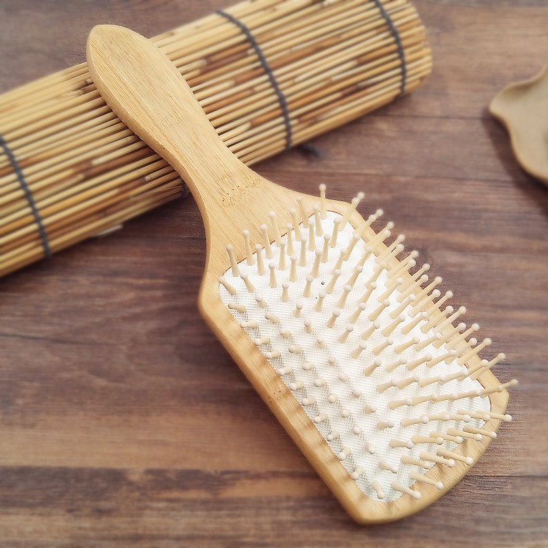 057 Bamboo massage gasbag Health Mushu Hair comb Anti-static solid wood Combin the Family/Personal Cleaning Tools , Personal care cleaning appliances , Comb/Portable with a mirror , Comb/Makeup comb/Massage comb category - from Buy2taobao.com to provide professional Taobao agent buy service