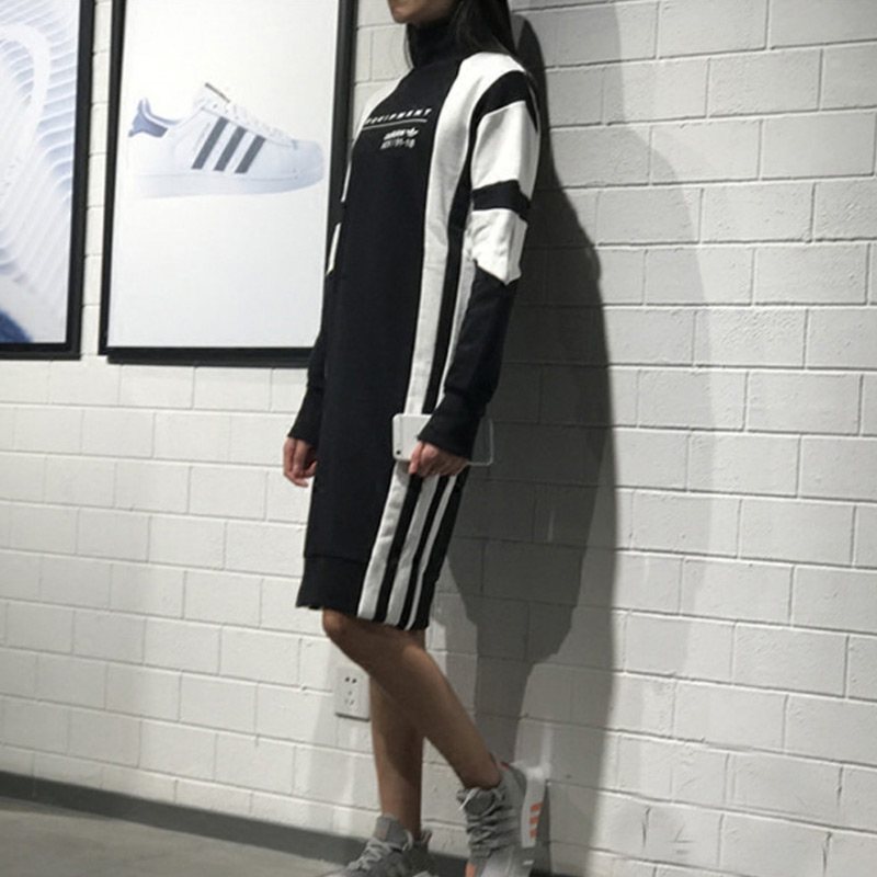 Adidas Clover Women's wear 2018 Spring new pattern motion Dress EQT Casual dress CD6887in the Sportswear/Casual Clothing , Sports Skirt , Sports Dress category - from Buy2taobao.com to provide professional Taobao agent buy service