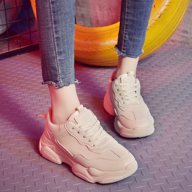 2018 new pattern gym shoes Korean Edition Versatile student leisure time Women's Shoes Harajuku wind 2019 Spring Diddy shoesin the Women's Shoes, Low shoes category - from Buy2taobao.com to provide professional Taobao agent buy service