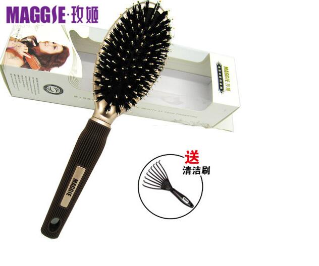 maggie玫姬氣墊豬鬃毛梳氣囊按摩梳養發護理發質防靜電去頭屑包郵在類目 家庭/個人清潔工具, 個人洗護清潔用具, 梳子/便攜用鏡, 梳子/化妝梳/按摩梳中 - 來自Buy2taobao.com提供專業的淘寶代購服務