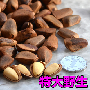  【冲冠包邮】松子特级野生大颗粒开口 买4包邮伊春特产纯
