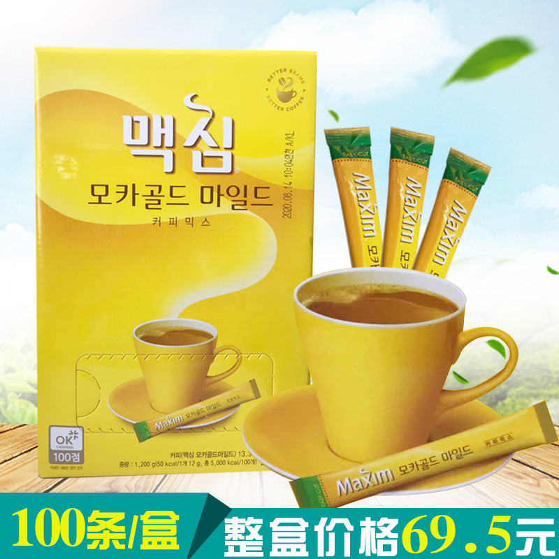 麦馨黄色摩卡口味黄麦馨咖啡粉Maxim三合一韩国摩卡速溶咖啡粉12g在类目 咖啡/麦片/冲饮, 速溶咖啡/咖啡豆/粉, 速溶咖啡中 - 来自Buy2taobao.com提供专业的淘宝代购服务