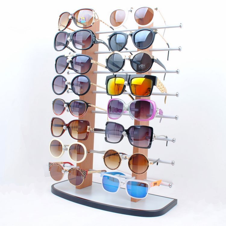high-grade Sunglasses Display rack woodiness 16 Double row Cabinet table Glasses display rack Sunglasses Display rackin the Business/Office Furniture , Shelf/Showcase , Glasses shelves category - from Buy2taobao.com to provide professional Taobao agent buy service