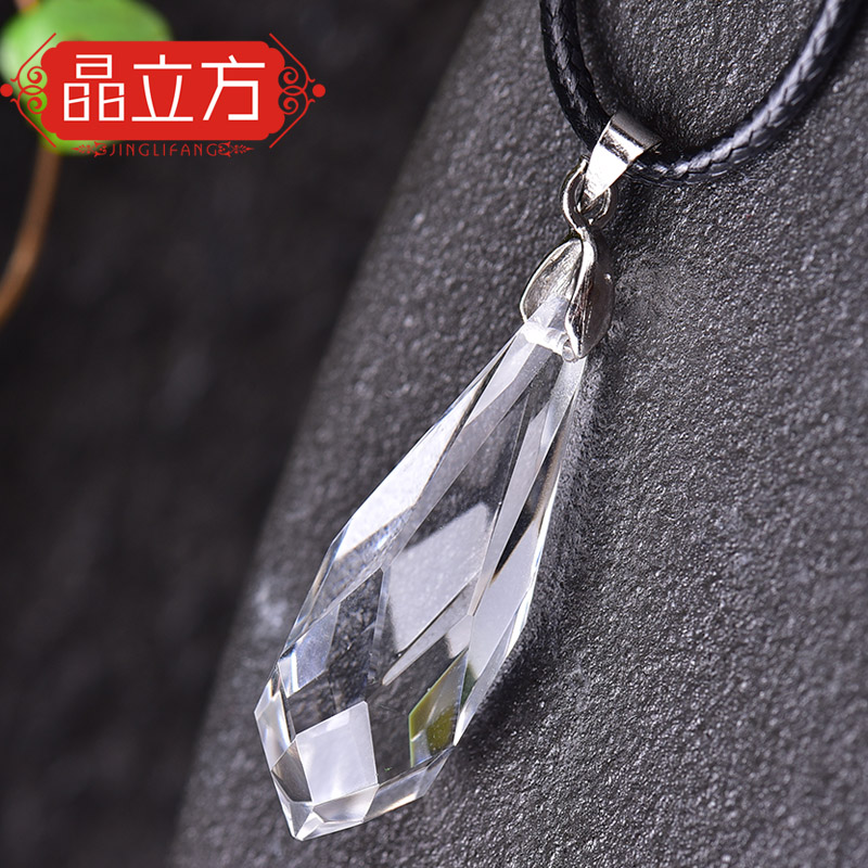晶立方白水晶吊坠 白水晶灵摆刻面吊坠 水晶项链饰品女男情侣在类目 饰品/流行首饰/时尚饰品新, 项坠/吊坠中 - 来自Buy2taobao.com提供专业的淘宝代购服务