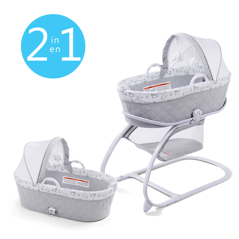 Roller portable Removable Baby bed music shock 0-8 baby Moses baskets Appease Artifactin the Diapers/Care/Feeding/Push lathe , Crib/Crib/Cradle/Chair , Crib/Children's beds category - from Buy2taobao.com to provide professional Taobao agent buy service