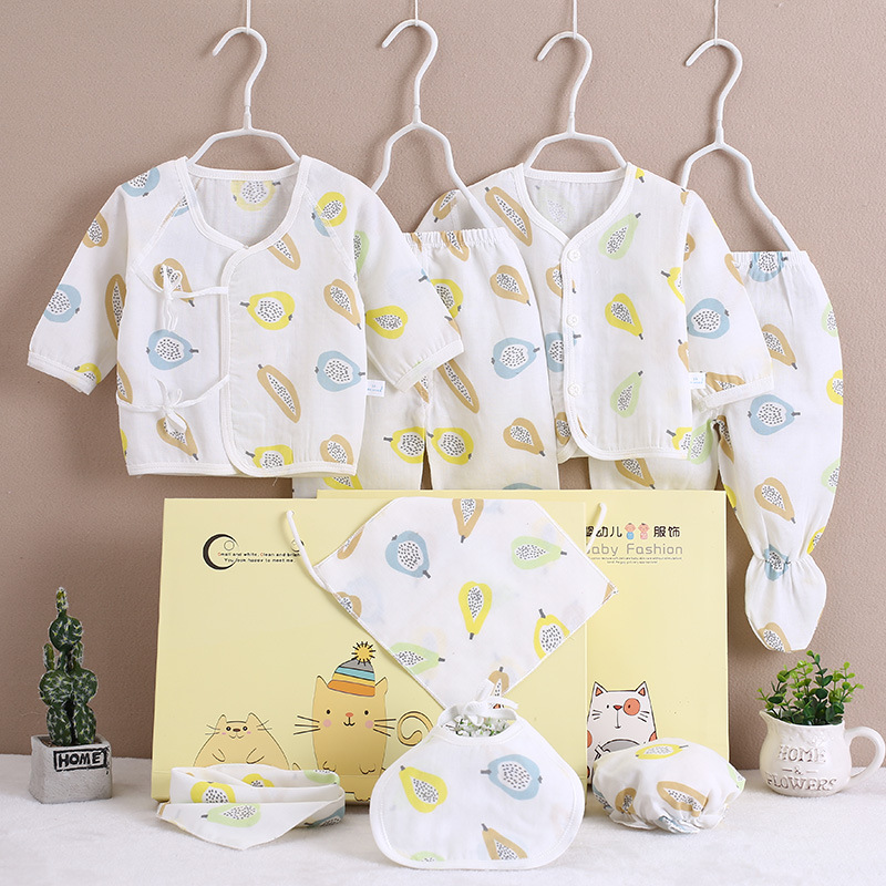 Newborn baby clothes Net Red Baby clothes Gift box suit pure cotton Fission Newborn Shayi summer Thin section summerin the Children/Baby/Family fitted , Baby Gift category - from Buy2taobao.com to provide professional Taobao agent buy service