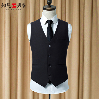 2018春季新款男士西装马甲韩版修身坎肩男背心时尚休闲马甲男青年