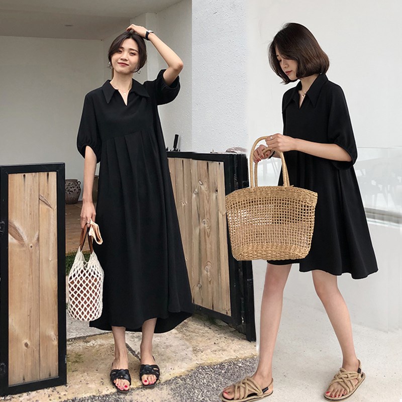 maternity dress Dress 2019 summer new pattern Easy jacket fashion Large Chao Ma Chiffon longuette summer skirtin the Maternity/Maternal supplies/Nutrition , Maternity , Dress category - from Buy2taobao.com to provide professional Taobao agent buy service
