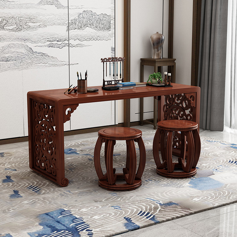 Calligraphy children desk Elm household Writing Simplicity Chinese style Book tables and chairs solid wood Strip deskin the Residential furniture , Tables , Desk category - from Buy2taobao.com to provide professional Taobao agent buy service
