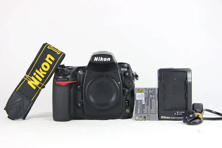 95新 nikon尼康 d700 单机 快门9900多次 二手高端单反相机 d700