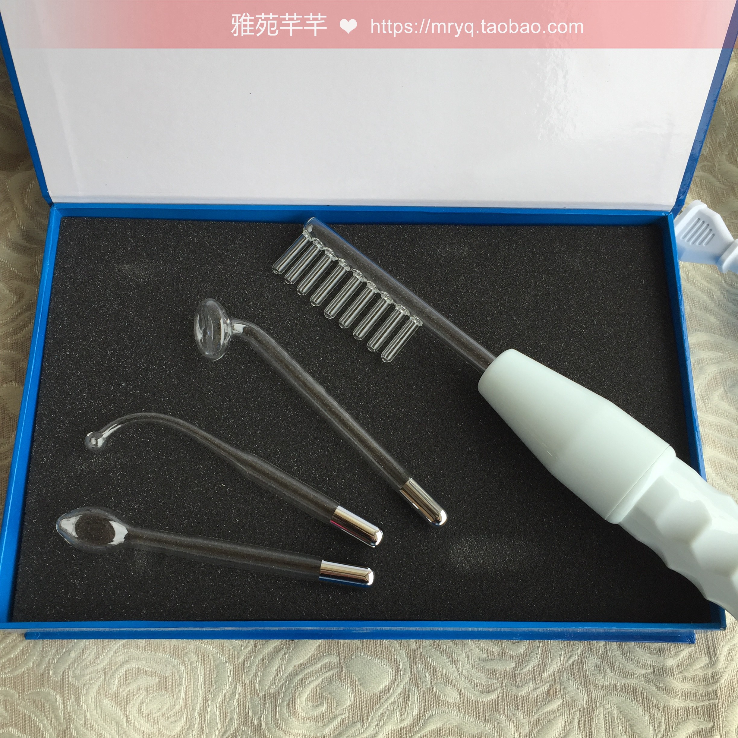 手握式高频电疗仪便携式高周波电疗梳子电流棒生毛发面部清洁按摩|ruв категории личный уход/Здравоохранение/массажное оборудование, массажное оборудование, Другие массажное оборудование - от Buy2taobao.com для оказания профессиональной услуги покупки агента Taobao