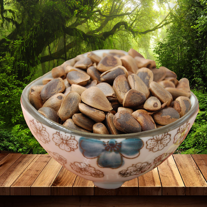 Wild pine nuts Carbon baking pine nuts Cooked pine nuts Fried pine nuts Produced in Changbai Mountain Dry farmin the Snacks/Nuts/Specialty , Hickory/Nuts/Roasting , Pine nuts category - from Buy2taobao.com to provide professional Taobao agent buy service